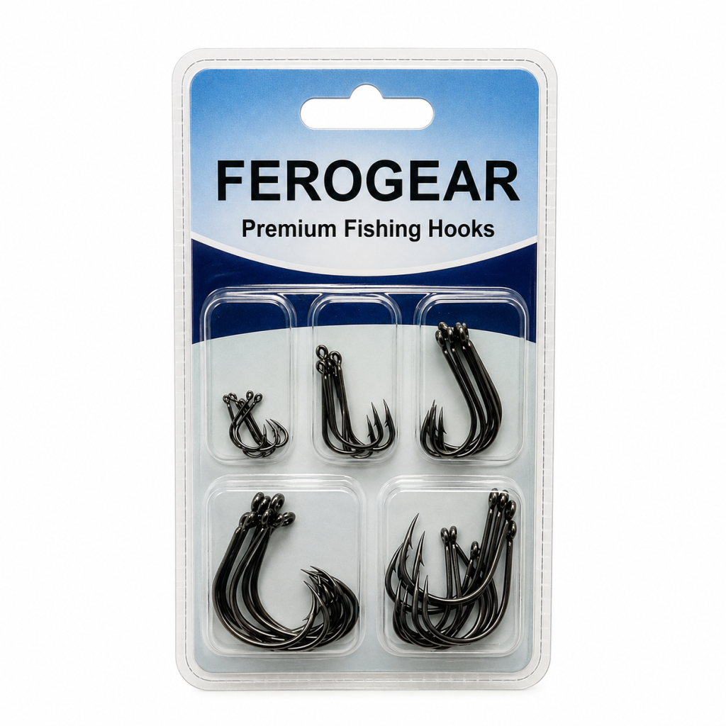 FEROGEAR Premium Fishing Hooks